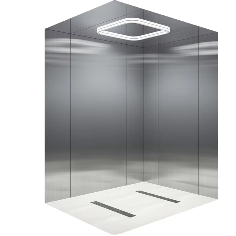 VTEP105 Ascensores Luxury Residential Passasjerheiser Gearless AC Silent Effektiv og stilig PVC
