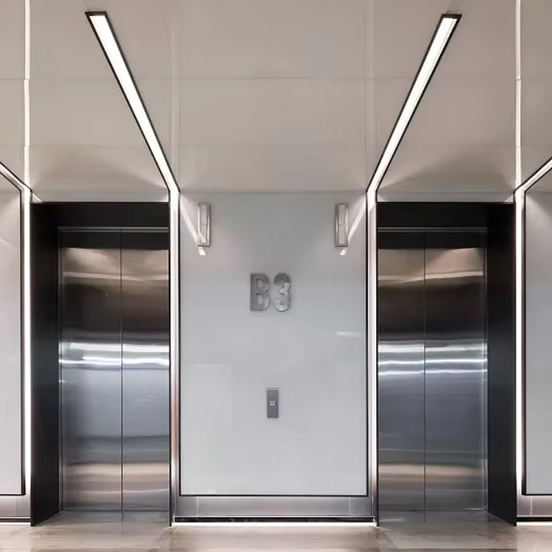 VTEP105 Ascensores Luxury Residential Passasjerheiser Gearless AC Silent Effektiv og stilig PVC