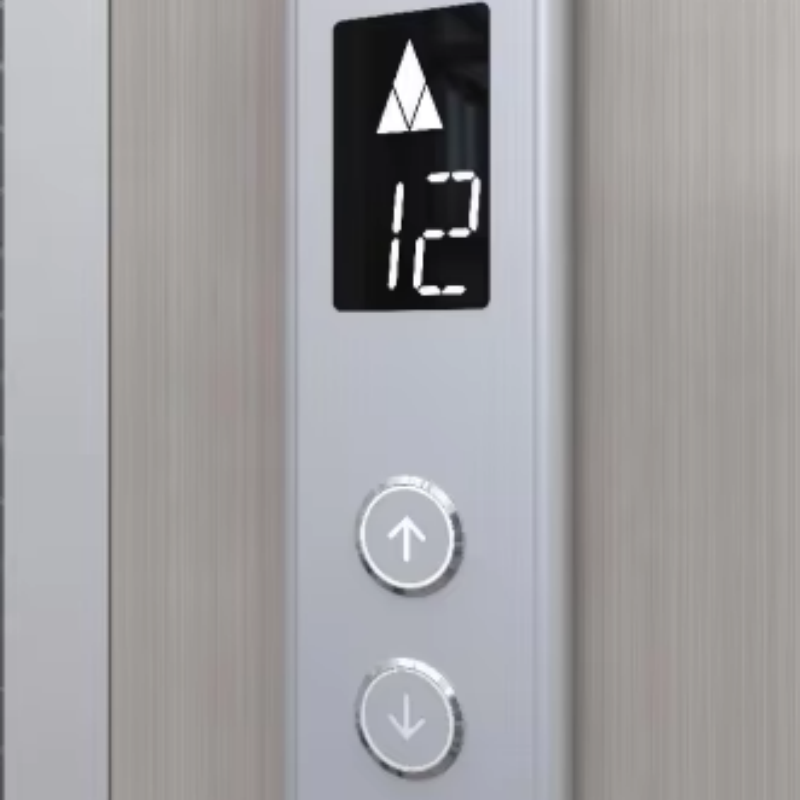 VTSP332 Heisdeler Firkantet trykknapp Med LED-lys