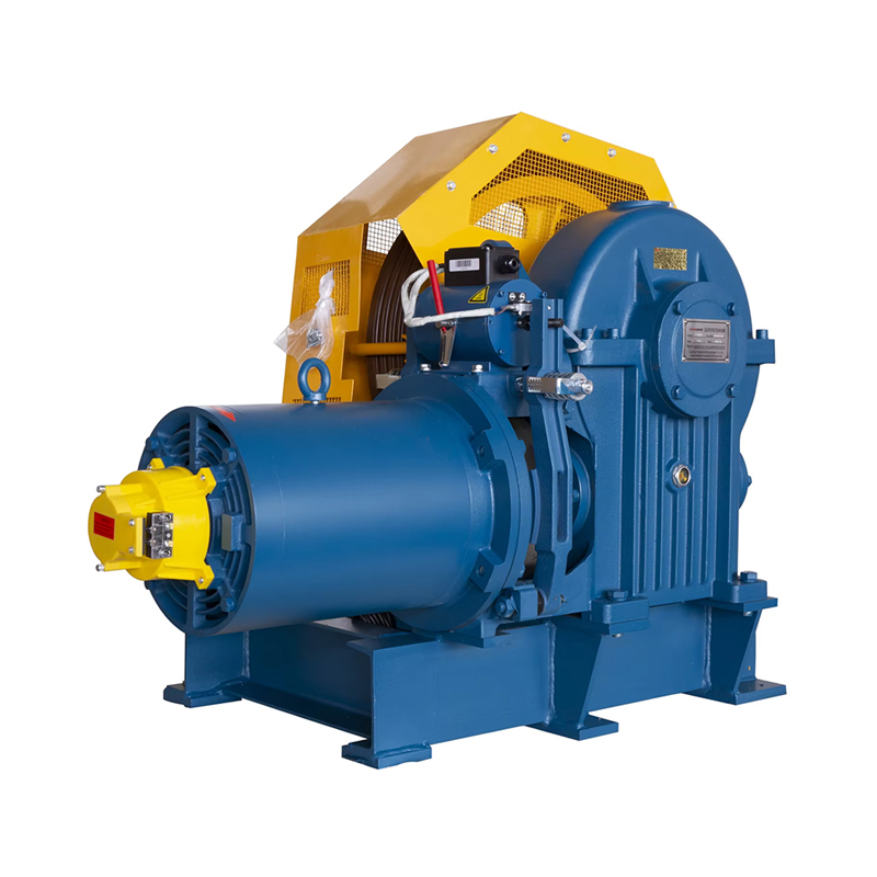 VTSP216 Nye produkter YJF100K 320Kg-450Kg Heisdeler Torindrive Elevator Gear Traction Machine
