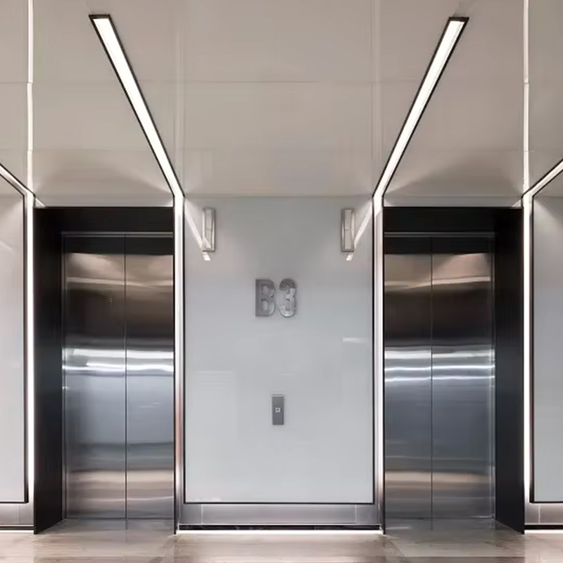 VTEP118 Elevadores avanserte passasjerheiser Gearless AC PVC rustfritt stålkonstruksjon ISO90001-sertifiserte smarte funksjoner Forbedre