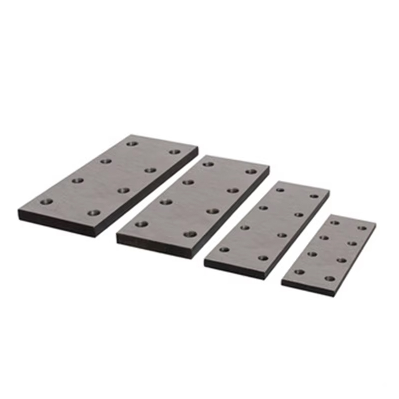VTSP119 Heisdeler Høystyrkeheis Fishplate Lift Guide Rail Connection Plate Slitesterk stålskjøtplate