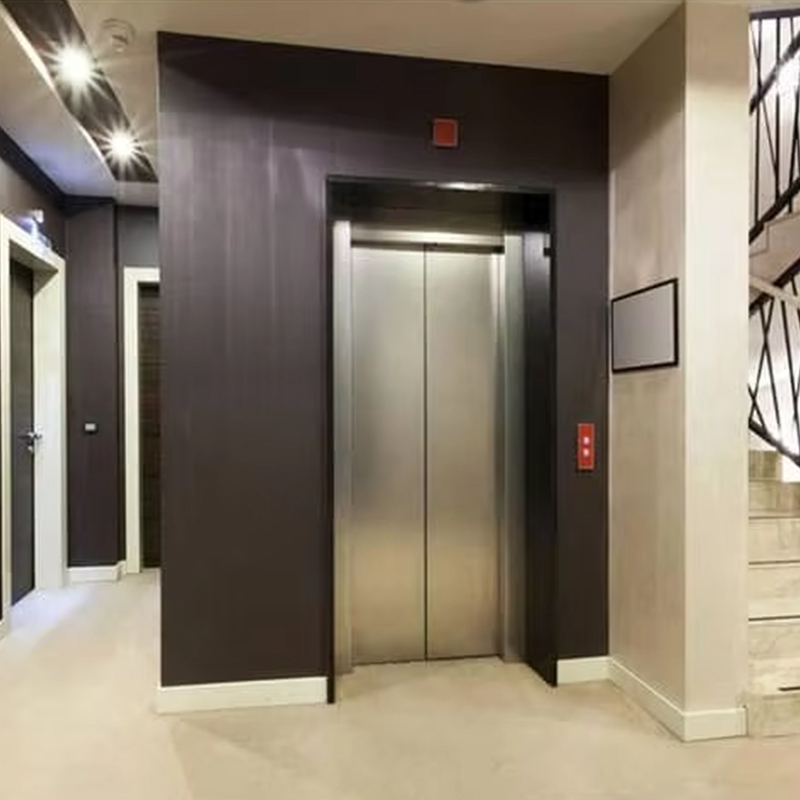 VTEP124 Kina Merke Moderne Passasjer Heis Produsent Høy ytelse Heis Hotell Bruk PVC Gulv Rustfritt stål AC Drive