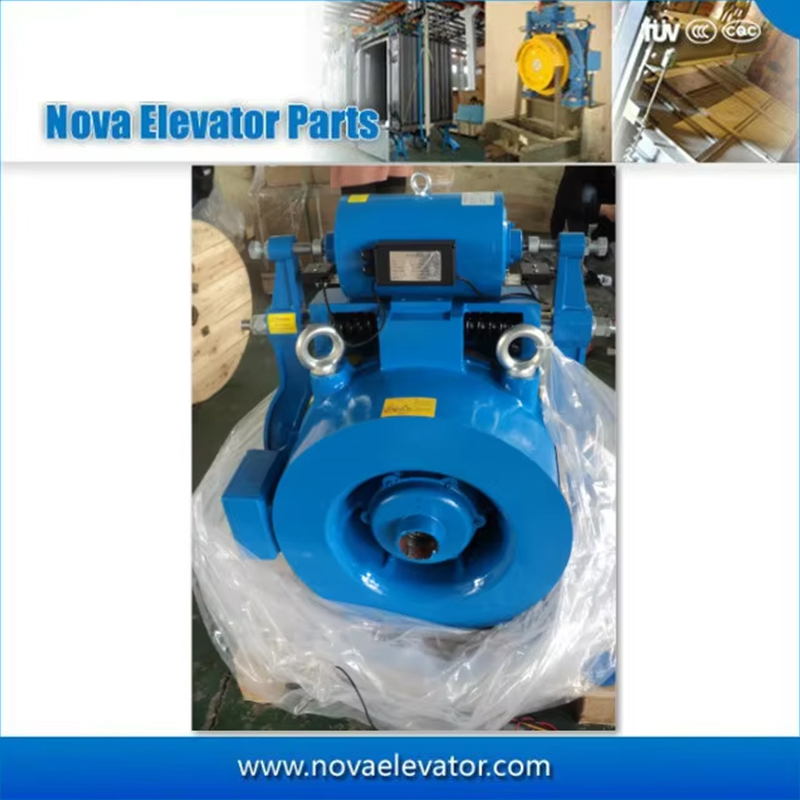 VTSP224 Kina fabrikk 380V 350KG Heismotor Lift Traction Machine Pris