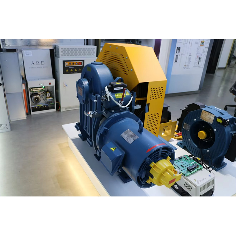 VTSP243 Geared Elevator Traction Machine Rustfritt stålløft 630KG_800KG_1000KG_YJ200A_8-13 Personer