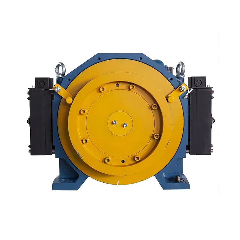 VTSP246 Heis Traction System 320kg-2250kg Gearless Traction Machine