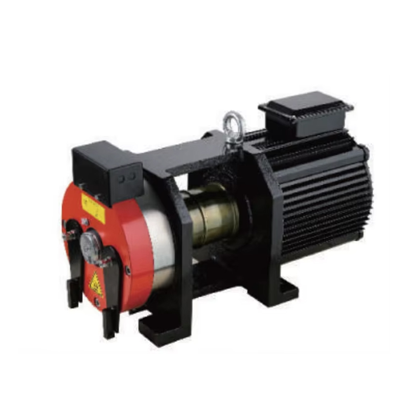VTSP253 Montanari Modern Gearless Traction Machine MCG200 Leilighet Bruk Heis Deler Lift Motor 800-1350KGS Motor Motor