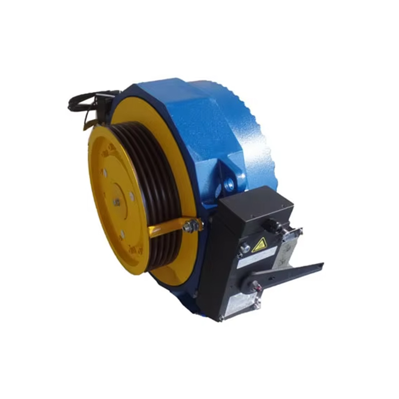 VTSP238 Montanari Gearless Traction Machine MCG100 Lift Motor 320-630KGS Motor Engine