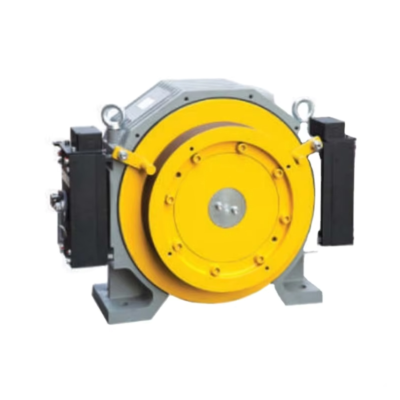 VTSP235 Montanari Gearless Traction Machine MCG200 Lift Motor 800-1350KGS Motor Engine