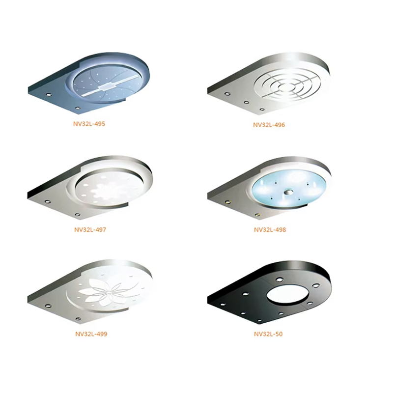 VTSP139 Heishyttedekorasjon Moderne LED Heishytte Takpanel Rustfritt stål Heistakdesign
