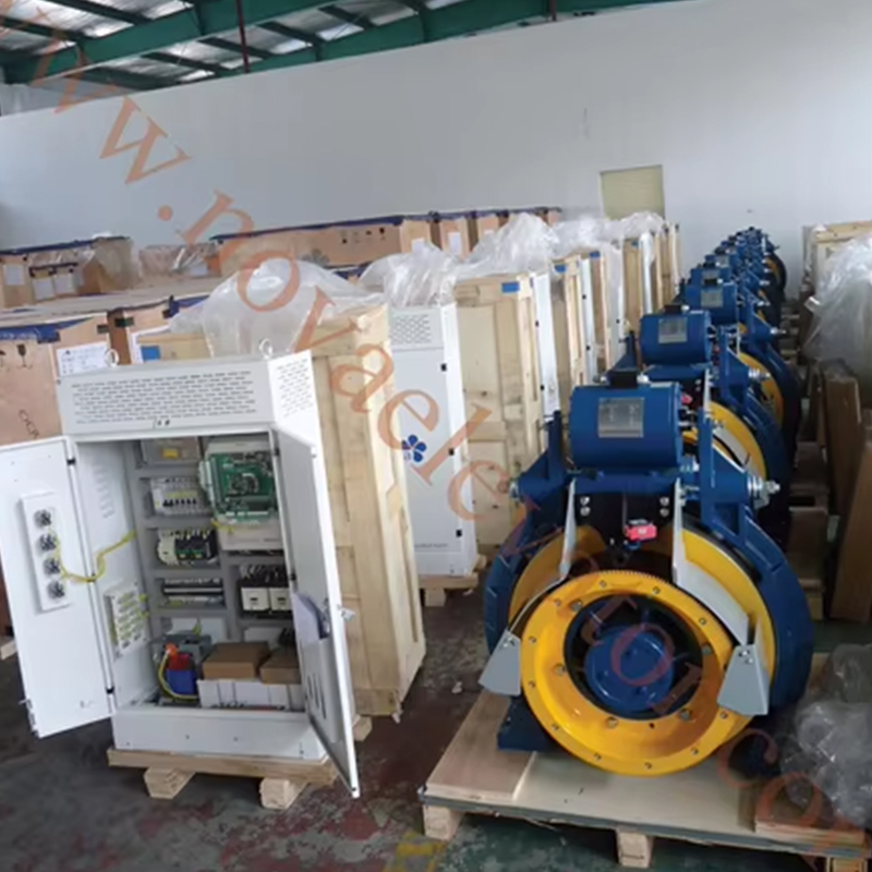 VTSP240 Heis Permanent Magnet Synchronous Gearless Traction Machine for Elevator