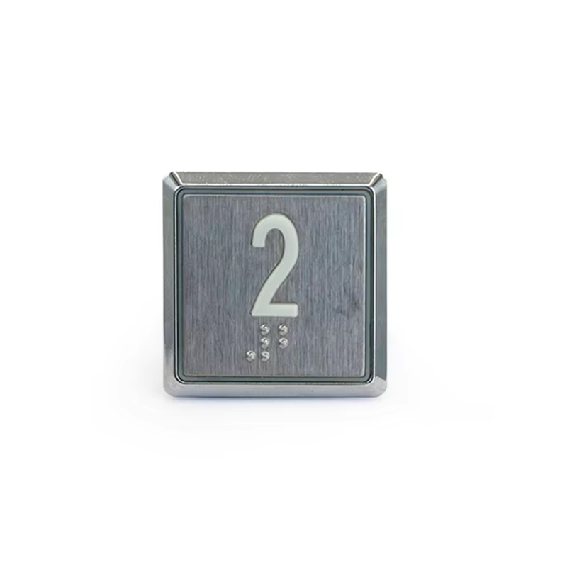 VTSP361 Lift Parts Heis Push Button_Lift-knapp med punktskrift
