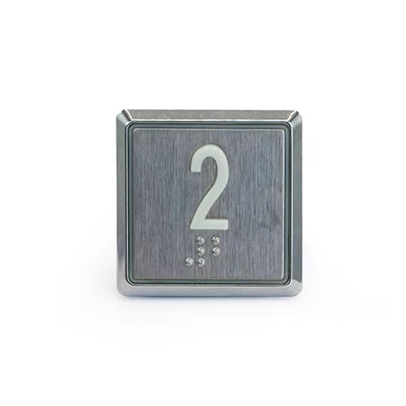 VTSP362 Lift Parts_Heis Push Button_Lift Button with Braille