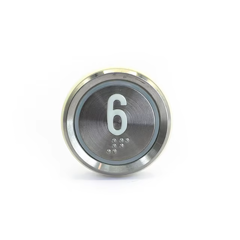 VTSP356 Lift Parts_Heis Push Button_Lift Button with Braille